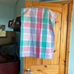 Plaid Multicolor Tablecloth